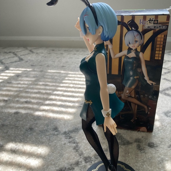 BiCute Bunnies REM Figure Re:Zero -Starting Life in Another World China Antique - Picture 2 of 16